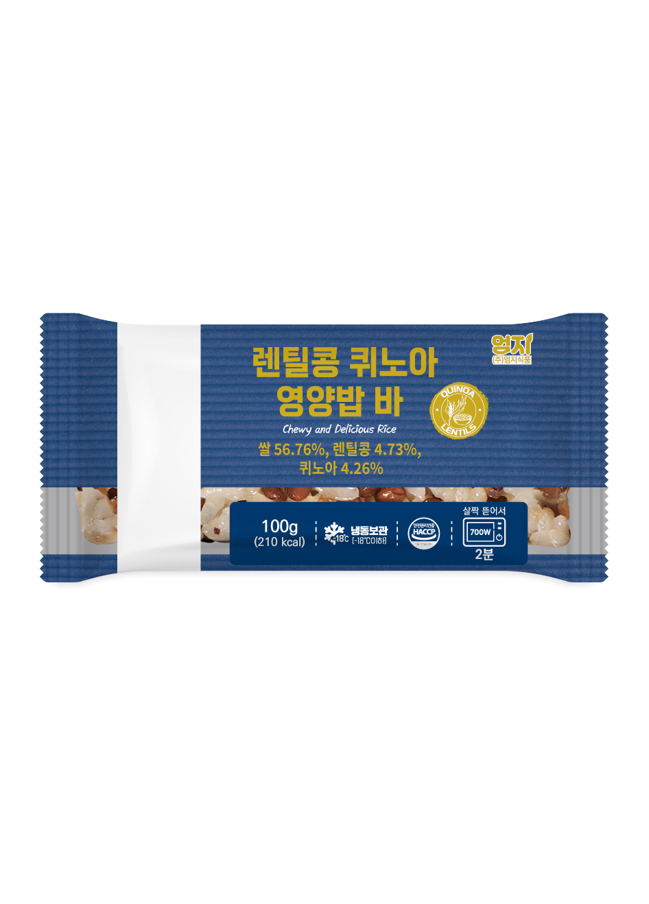 렌틸콩퀴노아 영양밥바(100g)