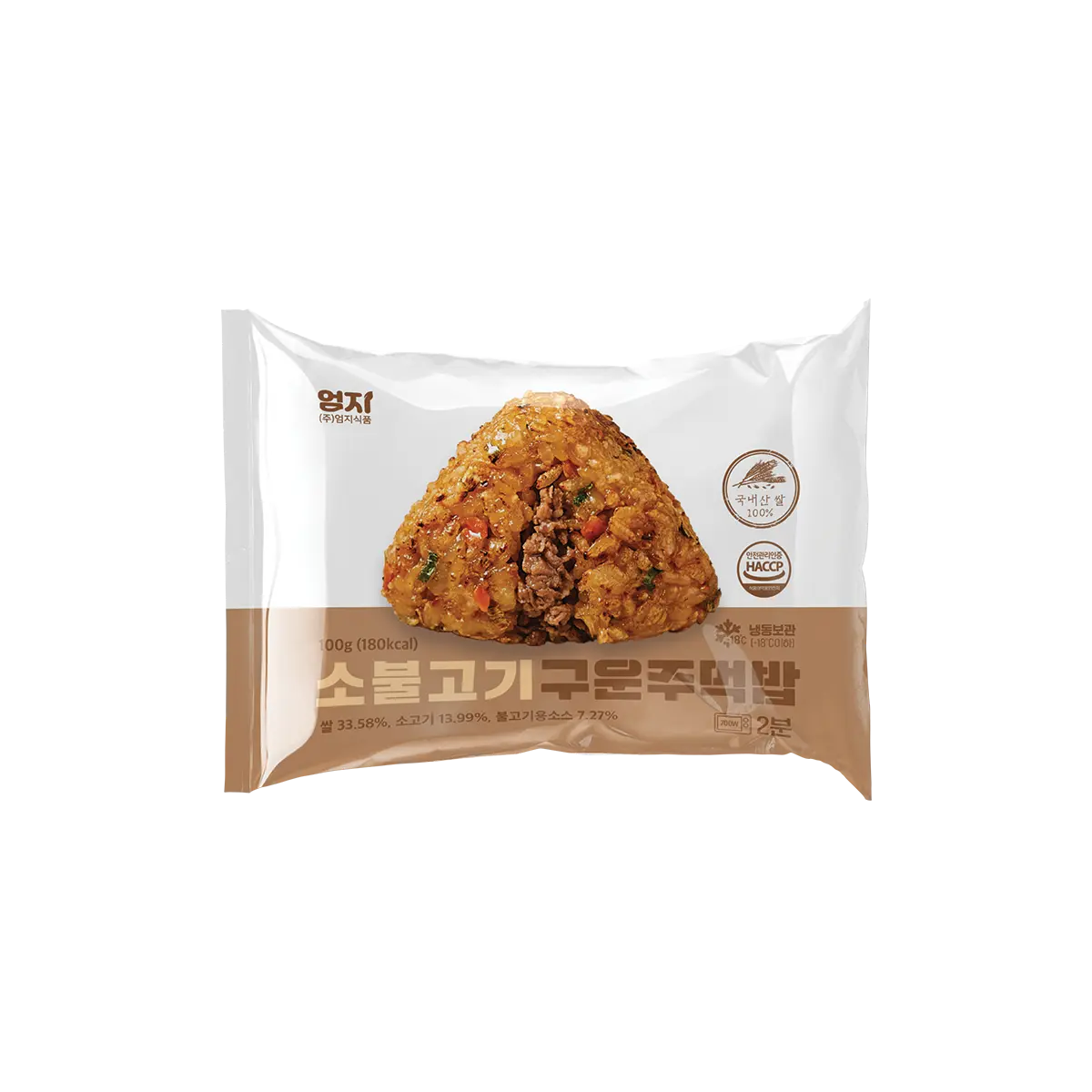 Beef Bulgogi Grilled Rice Ball(100 g)