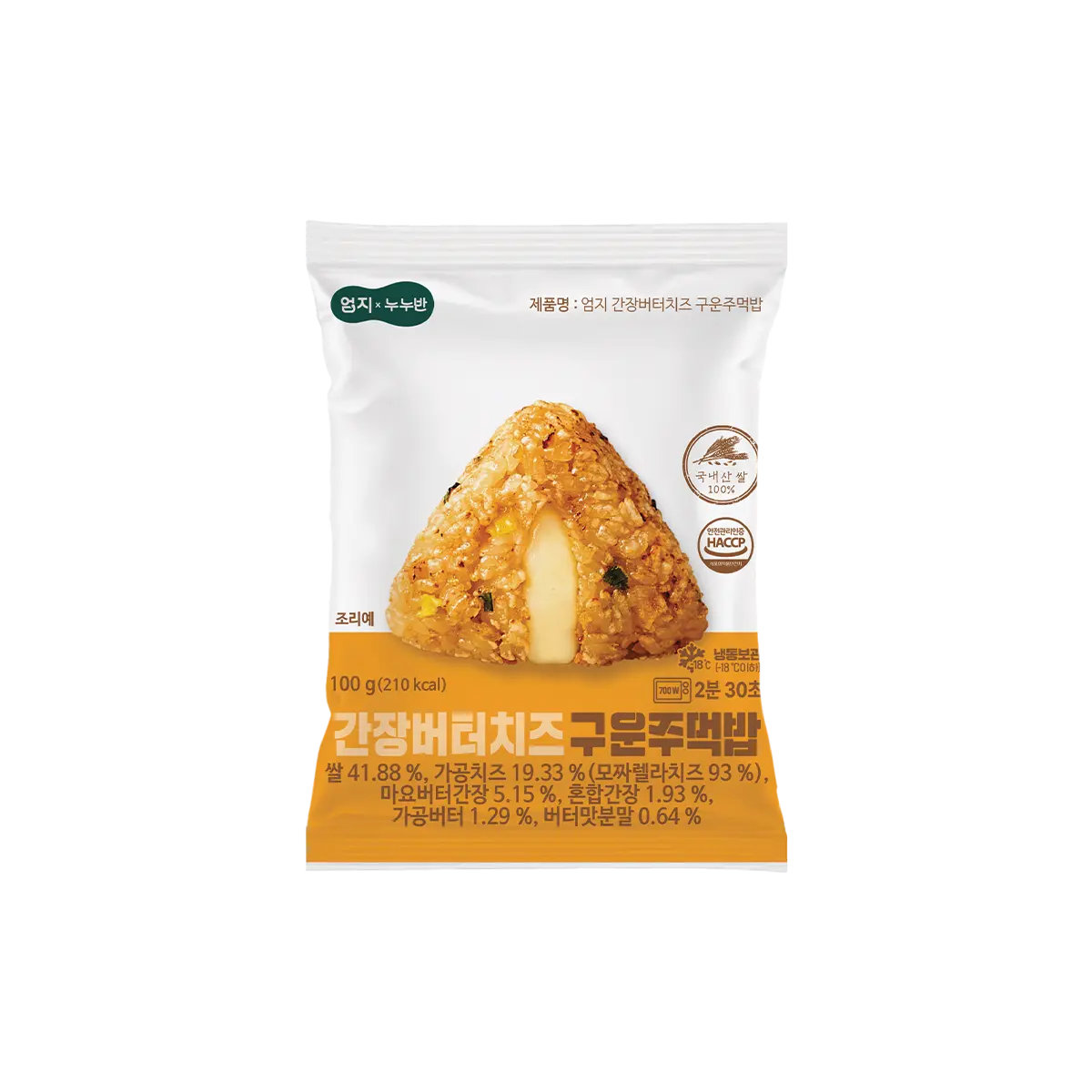 Soy Sauce Butter Cheese Grilled Rice Ball(100 g)