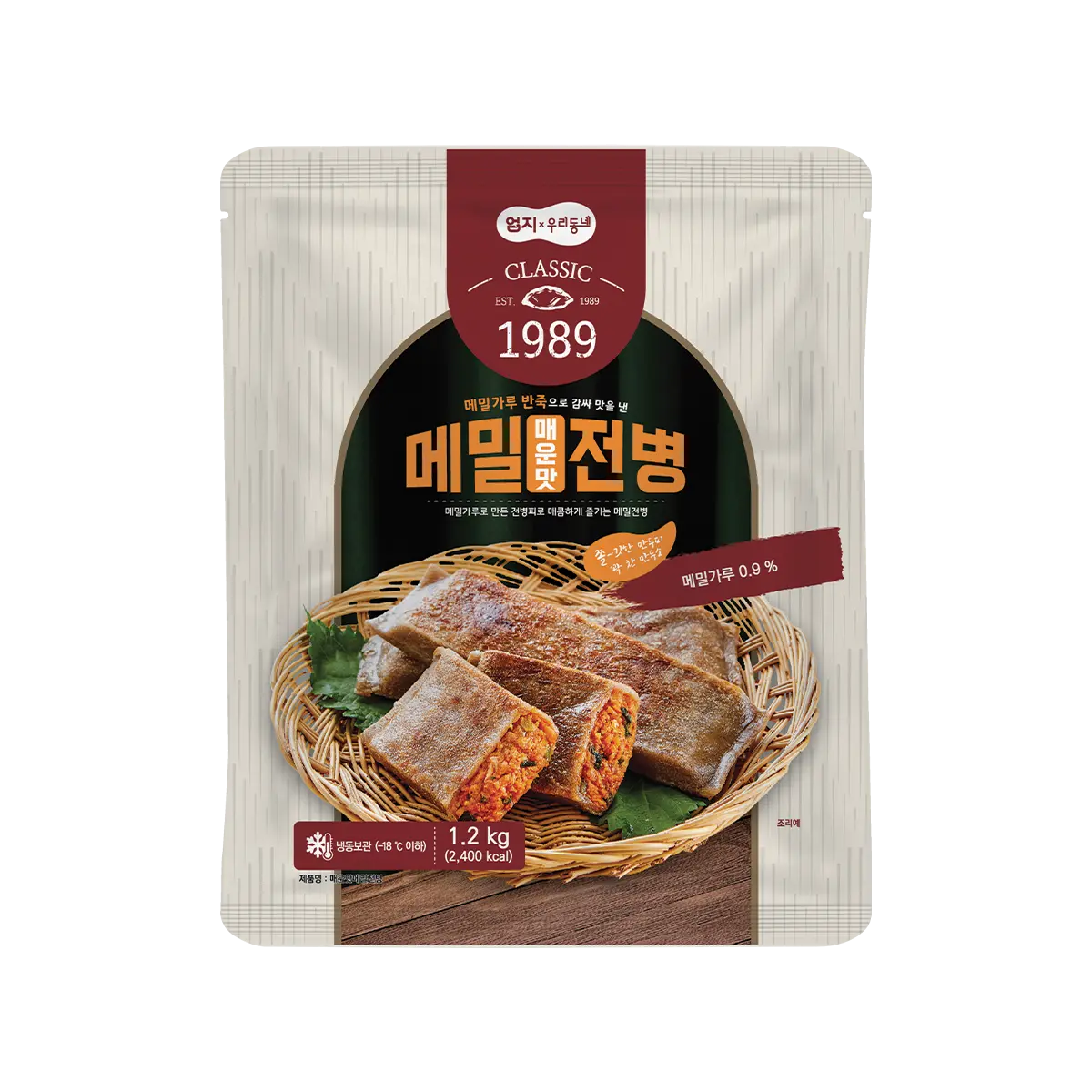 Spicy Buckwheat Crepe