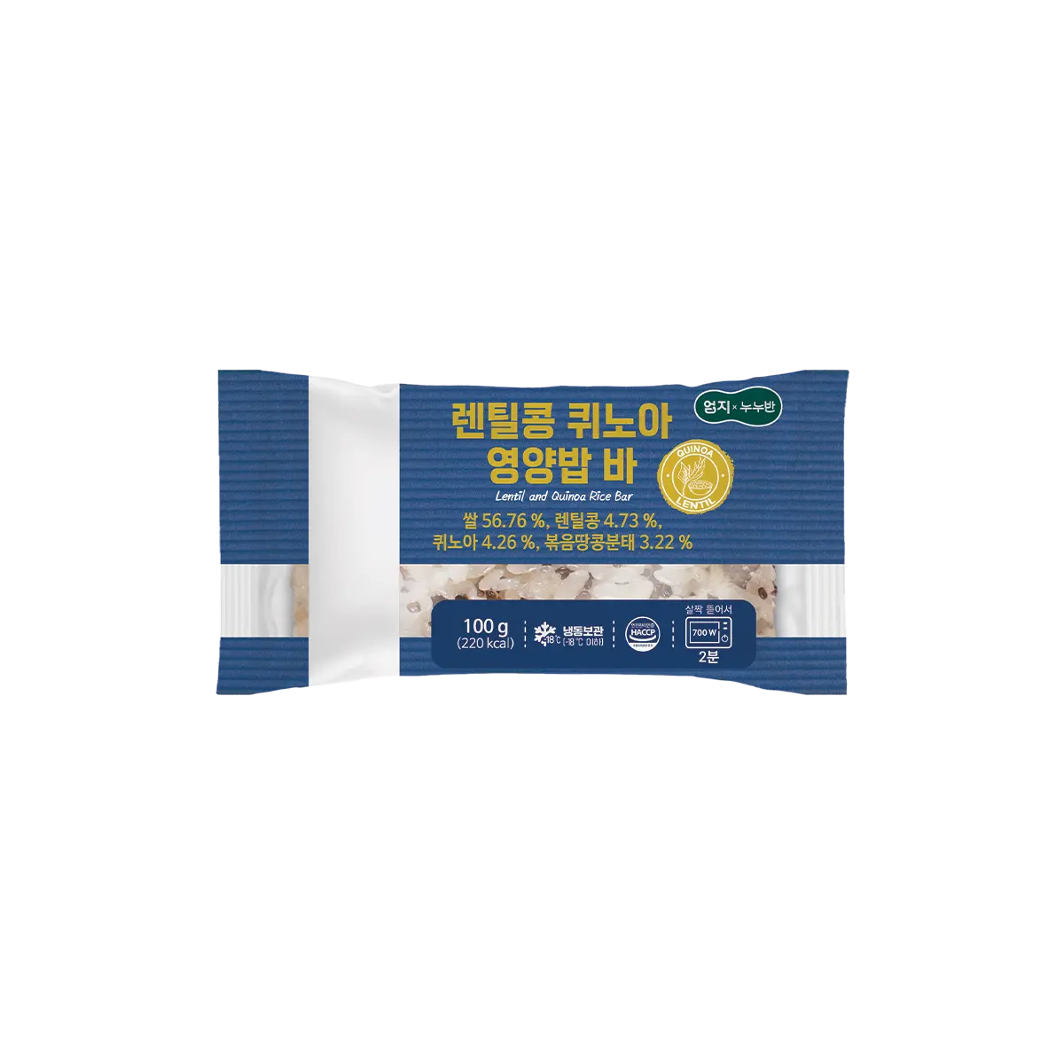 Lentil and Quinoa Rice Bar(100 g)